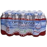 Crystal Geyser Bottled Water, 16.9 oz, 35 ct