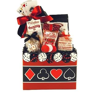 Vegas Nights Casino Gift Basket