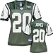 Thomas Jones New York Jets Women's Green Replica Jersey