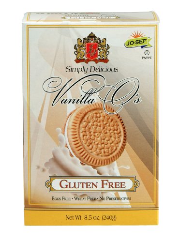 Josef Gluten Free Vanilla Sandwich O's Cookies 8.5 Oz. (6 Pack)