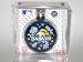 BUFFALO SABRES (2 5/8" In Diameter) Glass Logo CHRISTMAS ORNAMENT (Snowflake Design)