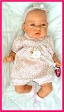 POUPEE BEBE JOUET ANTONIO JUAN REBORN 42 cm 9017 ROSE