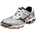 Mizuno Women's Wave Lightning 5 Volleyball Shoe,Silver/Black,7.5 M