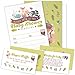 A Set of 25 Woodland Animals Baby Shower Invitations, Diaper Raffle Tickets and Baby Shower Book Request Cards with Envelopes. Gender Neutral Invites Perfect for Baby Boys and Baby Girls.