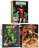 Marvel Comics Super Heroes Nine (9) Piece Collectors Edition CD and DVD-ROM Bundle - Spider-Man, X-Men, Hulk, Avengers, Fantastic Four, Iron Man, Captain America, Ghost Rider and Comic Book Library Collection