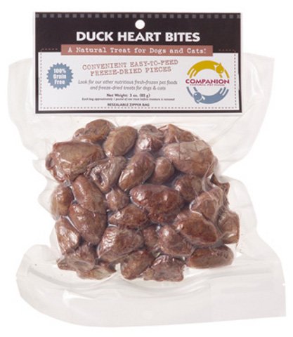 Fresh Is Best Freeze-Dried Raw Whole Duck Heart 
