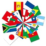 世界の国旗ポストカードシリーズ 2010 サッカーワールドカップ 南アフリカ大会 出場国セット(32カ国) FLAGS OF THE WORLD POST CARD 2010 Soccer World Cup South Africa アジア最終予選