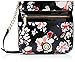 Anne Klein Fresh Start Small Cross Body, Sorbet Pink Multi/Black, One Size