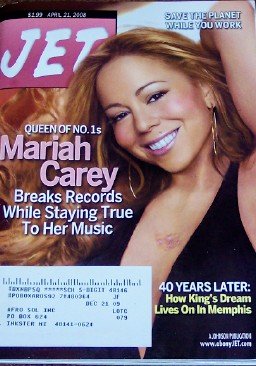 Jet Magazine April 21, 2008 Mariah Carey