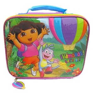 Click to buy Dora The Explorer Merchandise: Dora the Explorer and Boots Balloon Adventure Girls Purple Square Lunch Box from Amazon! Click to buy Dora The Explorer Merchandise: Dora the Explorer and Boots Balloon Adventure Girls Purple Square Lunch Box from Amazon!