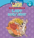 Image of Lady runs away // Reina se escapa. Nivel 2 (Magic English Lecturas Grad.)