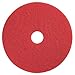 Buffing and Cleaning Pad, 20 In, Red, PK5