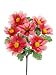 Faux 12.5 Cosmos Bush x7 Salmon (Pack of 24)