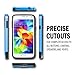 Galaxy S5 case, Caseology® [Sleek Armor] [Electric Blue] Dual Layer Impact Resistant [Shock Absorbent TPU] Samsung Galaxy S5 case