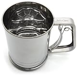 Andrew James Trigger Action Stainless Steel Flour Sifter