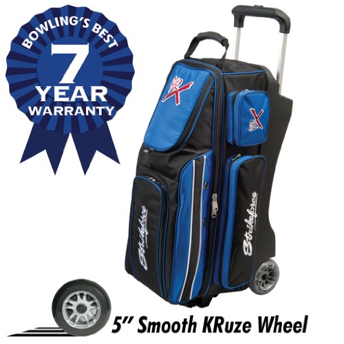KR Strikeforce Royal Flush Triple Roller Bowling Bag