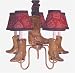 Just Too Cute Lighting - Cowboy Chandelier