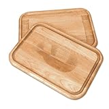Catskill Craftsmen Versatile Meat Holding Cutting Board with Wedge/Trench