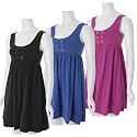 Celebrity Pink Junior Button Front Babydoll Jumper