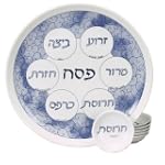 Porcelain Seder Plate