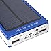 50000mAh Portable Solar Charger Dual USB External Battery Power Bank For Phone