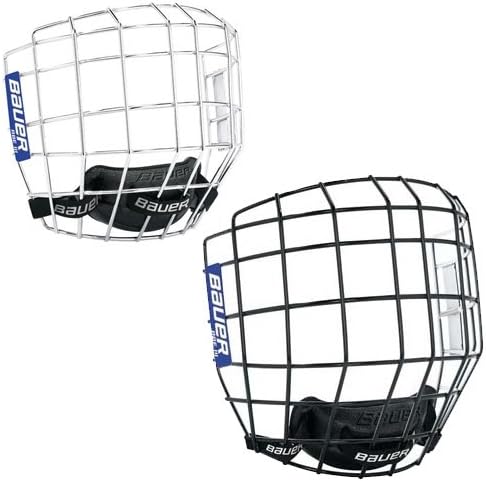 Bauer RBE III Junior Hockey Helmet Cage - Silver