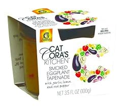 Cat Cora's Kitchen by Gaea Smoked Eggplant Tapenade, 3.53-Ounce Jars (Pack of 6)