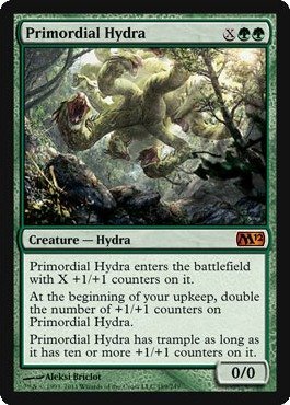 Magic the Gathering - Primordial Hydra - Magic 2012