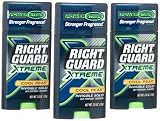 Right Guard Extreme Invisible Solid Anti-Perspirant Deodorant, Cool Peak, 2.6-Ounce Tubes (Pack of 3)