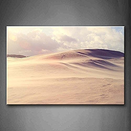 Fitting You Canvas Big Desert With Sand Dune Wall Art Painting Pictures Print On Canvas Landscape Picture For Room