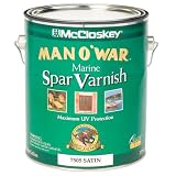 Man O War Spar Varnish, Satin, Quart