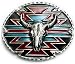 BUFFALO SKULL Belt Buckle SW Design Image