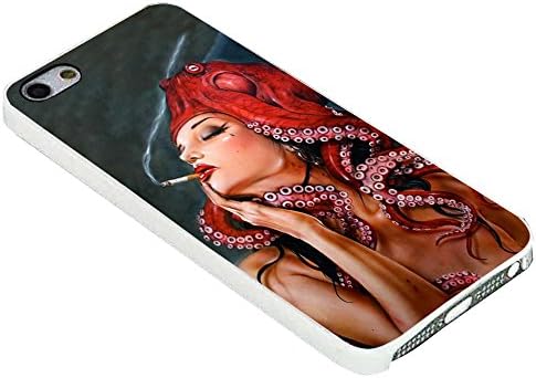 Tattooed Octopus Sigaret for Iphone Case (iPhone 5/5s white)