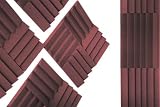 Auralex Studiofoam Designer Kit, Burgundy