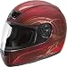 Z1R Phantom Monsoon Full Face Motorcycle Helmet Wine Small