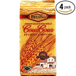 Bellino Cous Cous, 17.6 Ounce Boxes (Pack of 4) by Bellino
