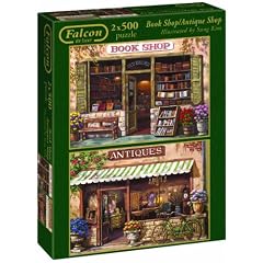 Falcon Puzzle - Book Shop / Antique Shop - 2 x 500 Teile