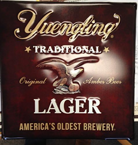 Yuengling Original Lager 16x16 Metal Sign - Old Design