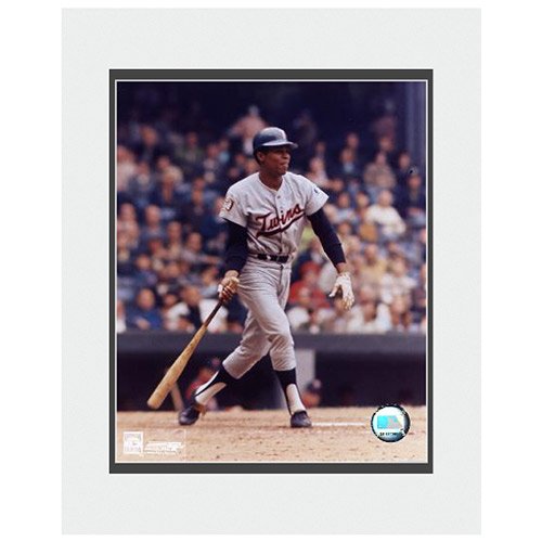 Minnesota Twins Rod Carew Matted Photo