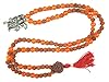 Relieving Chronic Aches or Pains- Rudraksha Amber Stone Beads Yoga Mala Rosary
