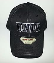 UNLV Rebels 3D Embroidered Hat Flexfit Fitted Cap OSFM
