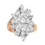 14K Rose Gold Diamond Right-Hand Ring
