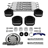 Image : Supreme Suspensions - Jeep Wrangler TJ 2\' Front 2\' Rear Lift Kit Includes Shocks and Transfer Case Drop Pro