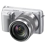 Sony NEX-F3K/S 16.1 MP Compact System Camera with 18-55mm Lens (Silver)