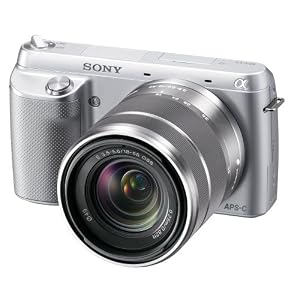51ntE6Dc9gL. AA300  Buy Sony NEX F3K 16.1 MP Compact System Camera with 18 55mm Lens with best Review