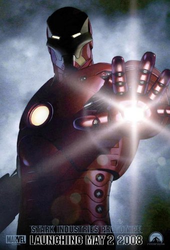 IRON MAN ~ Jon Favreau ~ Marvel ~ NEW MOVIE POSTER 13 1/2 x 20