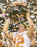 Texas Longhorns/Browns COLT MCCOY Signed Autographed 8x10 Photo COA