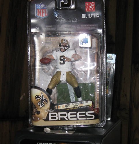 MCFARLANE DREW BREES WHITE JERSEY VARIANT CHASE FIGURE
