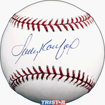 Sandy Koufax Autographed MLB Baseball