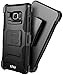 Galaxy Note 7 Case, E LV Belt Swivel Clip / Kickstand - Dual Layer Armor Holster Defender Full Body Protective Case Cover for Samsung Galaxy Note 7 2016 - [BLACK]